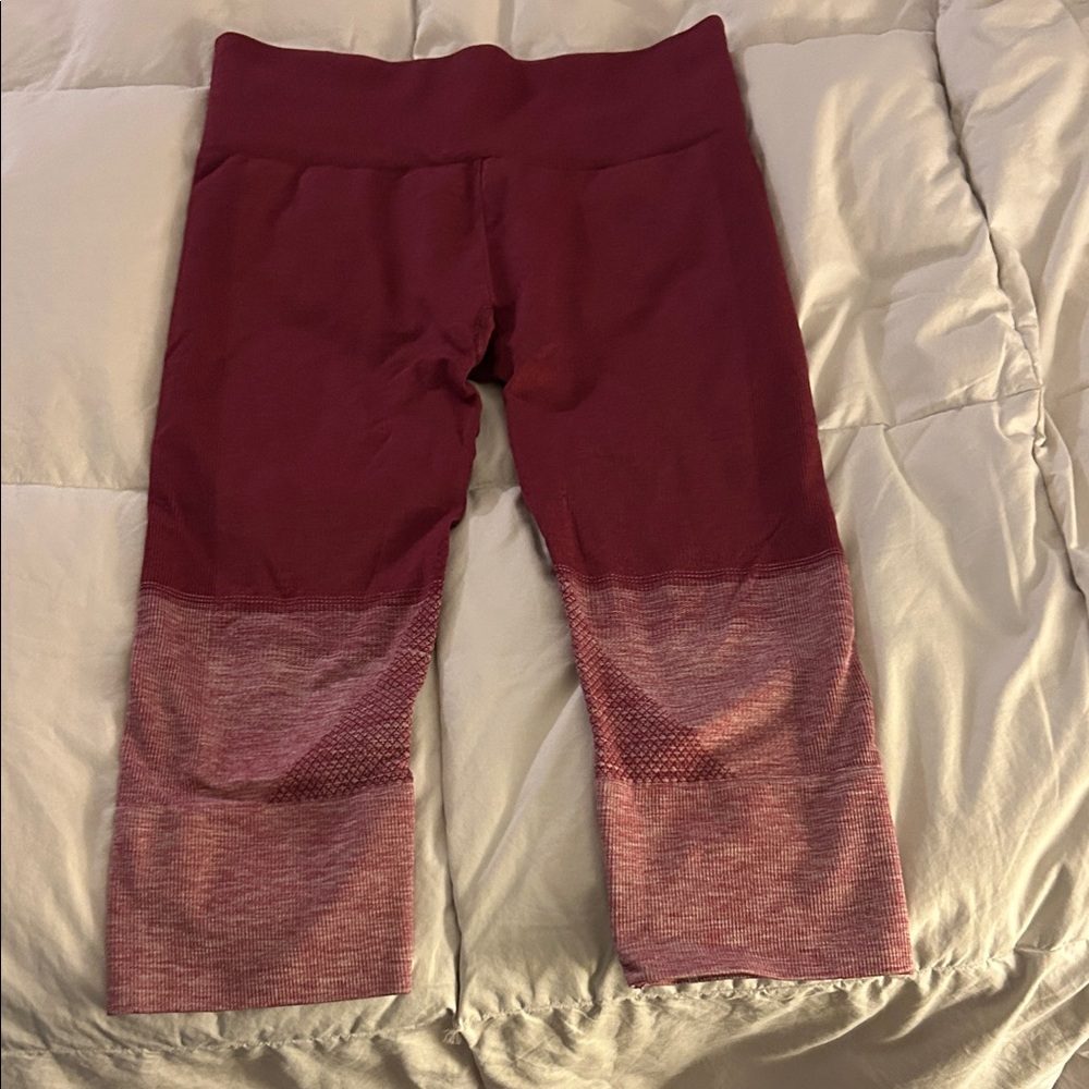 lululemon athletica Maroon Leggings